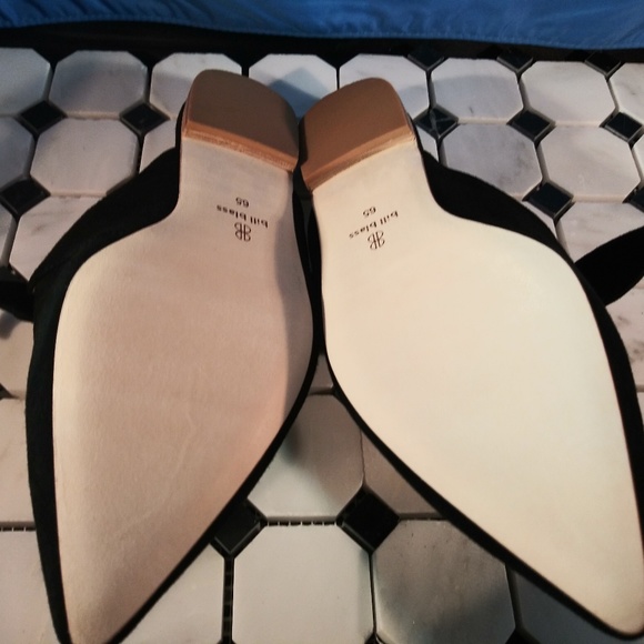 NWOT Bill Blass Black suede mule - Picture 6 of 6